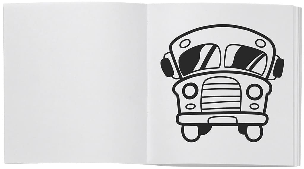 Dibujo de un autobús